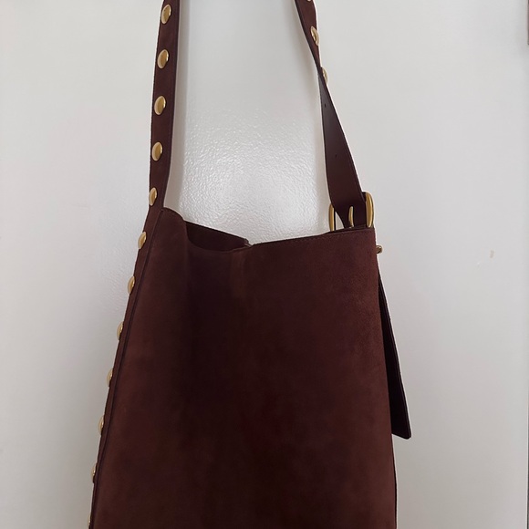 The Essential Bucket Tote Madewell NWT Color Soft Mahogany - Picture 13 of 15